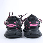 Zapatillas Balenciaga Track Panel Style de Malla y Nylon en Verde x Negro, Talla 36 EU