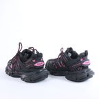 Zapatillas Balenciaga Track Panel Style de Malla y Nylon en Verde x Negro, Talla 36 EU