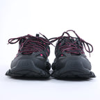 Zapatillas Balenciaga Track Panel Style de Malla y Nylon en Verde x Negro, Talla 36 EU