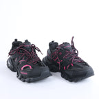 Zapatillas Balenciaga Track Panel Style de Malla y Nylon en Verde x Negro, Talla 36 EU