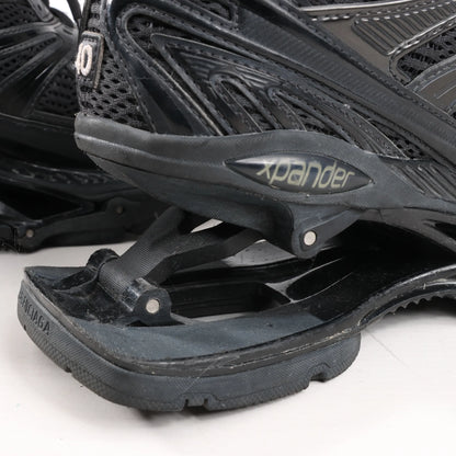 Baskets Balenciaga X-Pander en similicuir noir, référence 653871, pointure 40 EU