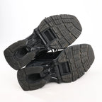 Balenciaga  X-Pander Faux x Leather Sneakers in Black 653871, Size 40 EU