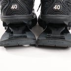 Balenciaga  X-Pander Faux x Leather Sneakers in Black 653871, Size 40 EU