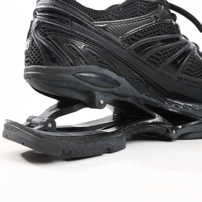 Baskets Balenciaga X-Pander en similicuir noir, référence 653871, pointure 40 EU