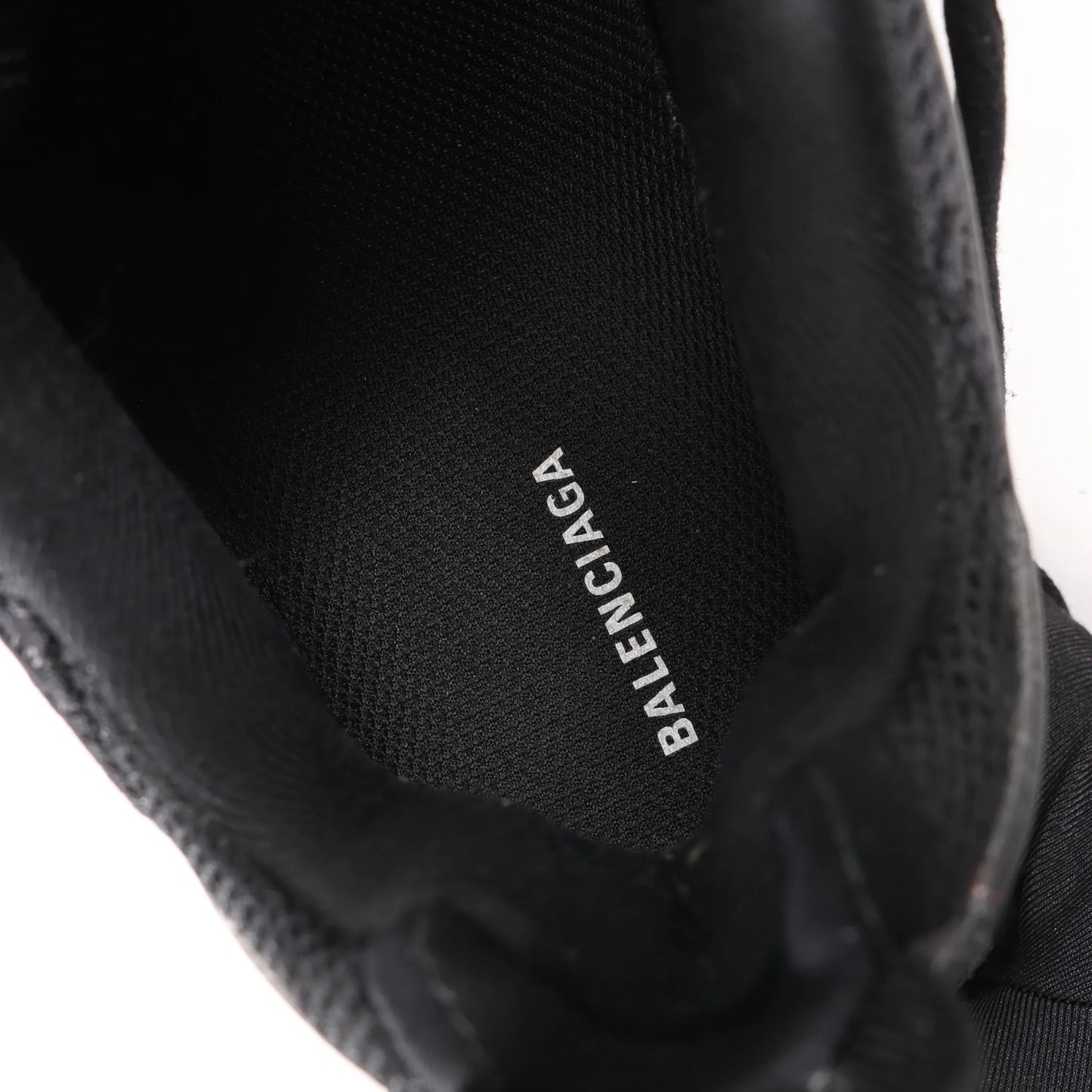 Baskets Balenciaga X-Pander en similicuir noir, référence 653871, pointure 40 EU