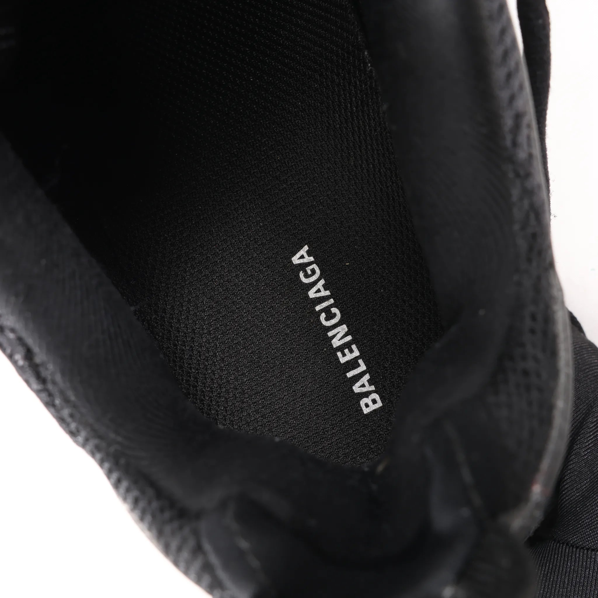Balenciaga  X-Pander Faux x Leather Sneakers in Black 653871, Size 40 EU