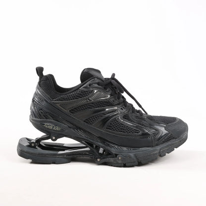 Baskets Balenciaga X-Pander en similicuir noir, référence 653871, pointure 40 EU