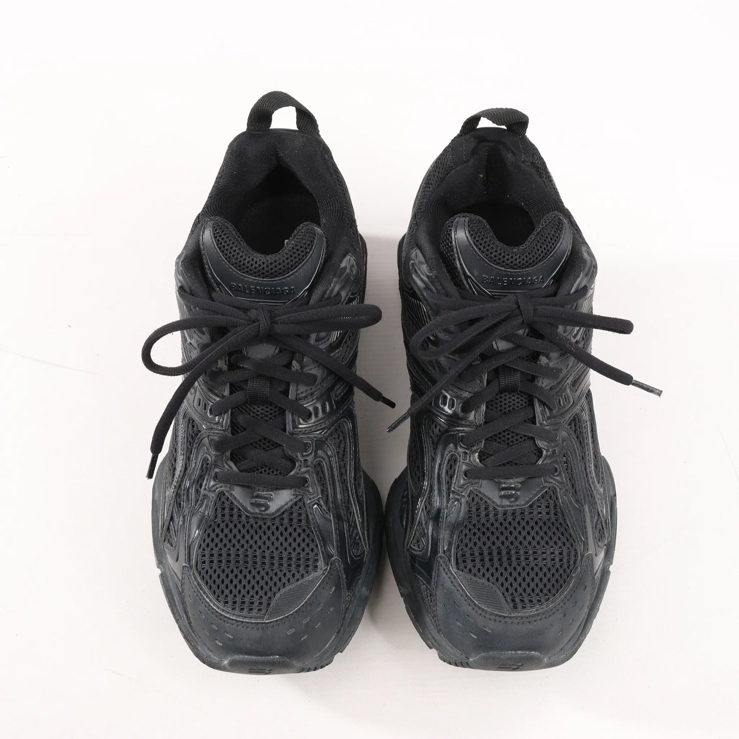 Baskets Balenciaga X-Pander en similicuir noir, référence 653871, pointure 40 EU