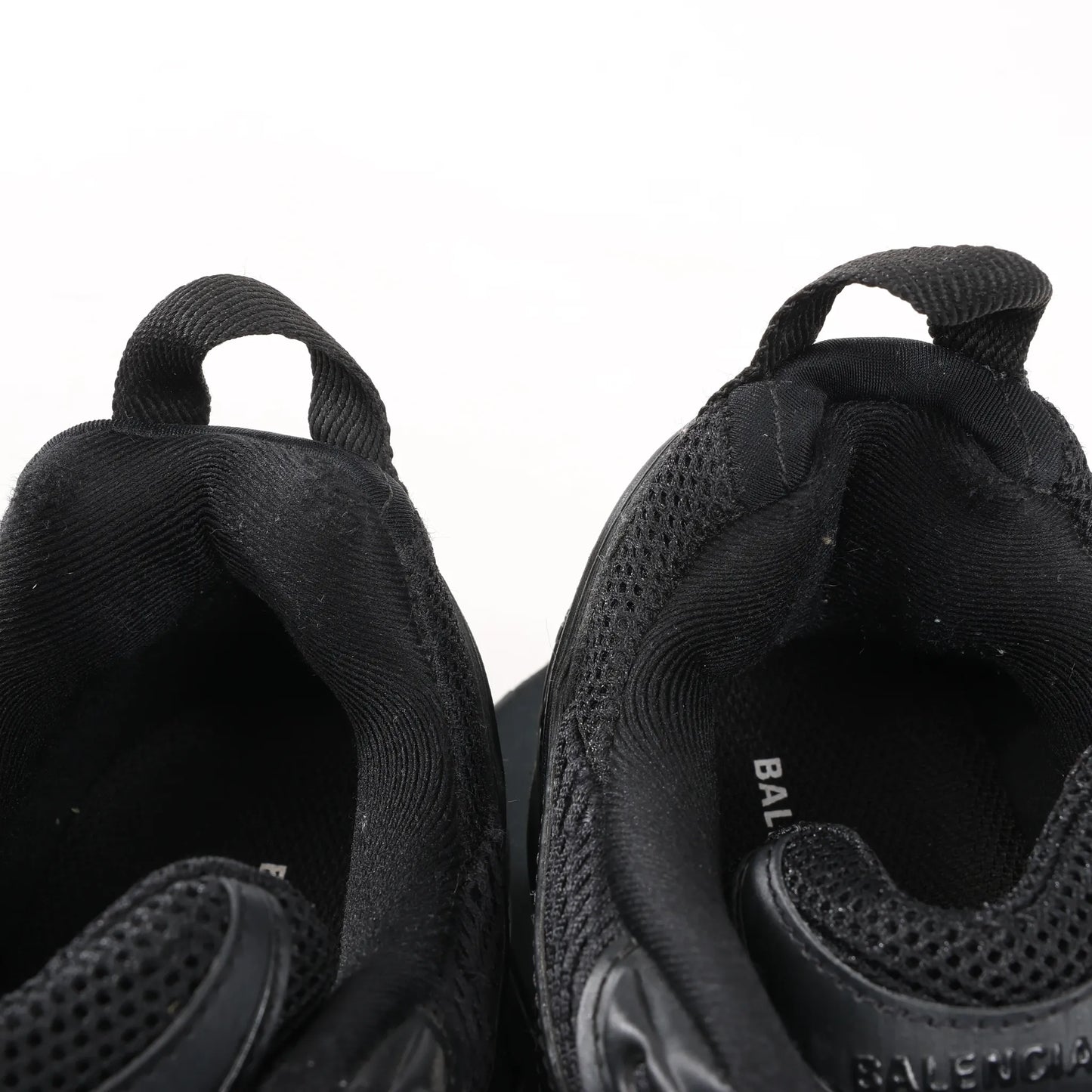 Baskets Balenciaga X-Pander en similicuir noir, référence 653871, pointure 40 EU