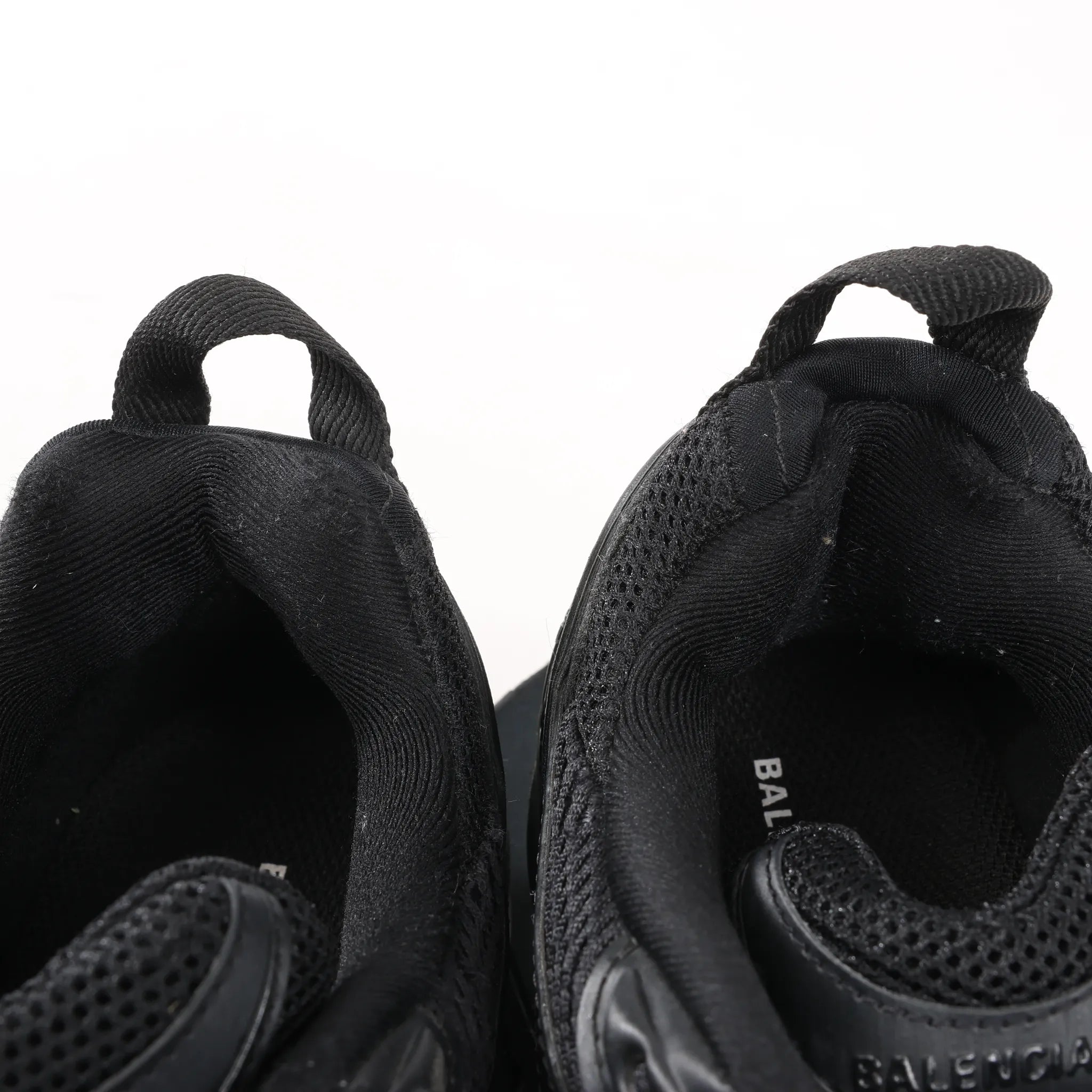 Balenciaga  X-Pander Faux x Leather Sneakers in Black 653871, Size 40 EU