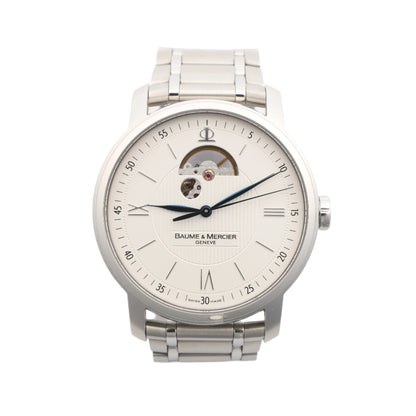 Montre Baume &amp; Mercier Classima M0A08833 5683752 SS AT à cadran blanc