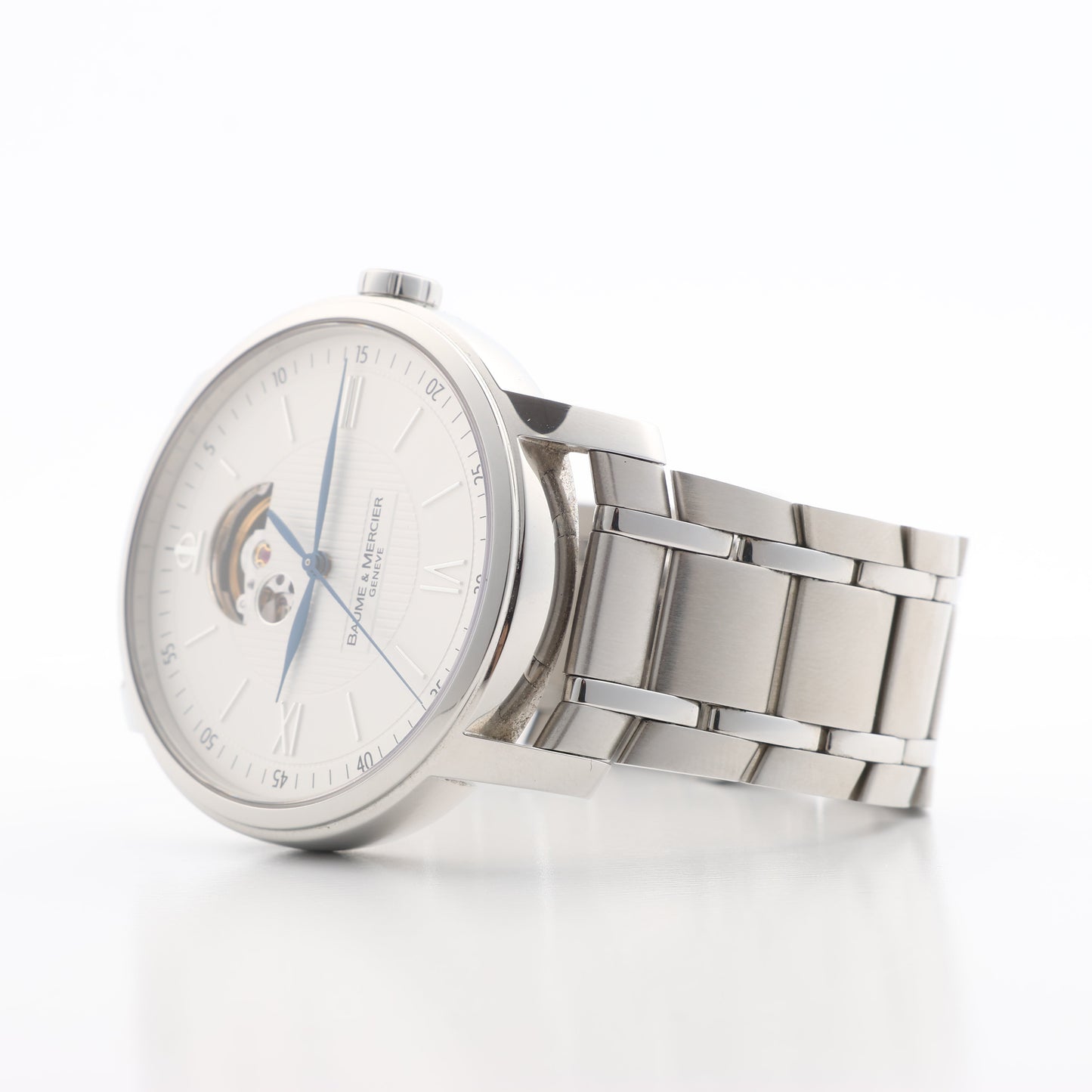 Baume & Mercier Classima M0A08833 5683752 SS AT White Dial Watch