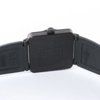 Bell & Ross Phantom BR03-92-S 02938 SS & Rubber AT Watch with Black Dial