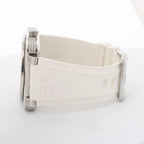Bell & Ross BR01-97SD 018 SS & Rubber AT Watch with White Shell Dial