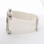 Bell & Ross BR01-97SD 018 SS & Rubber AT Watch with White Shell Dial