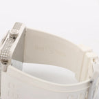 Bell & Ross BR01-97SD 018 SS & Rubber AT Watch with White Shell Dial