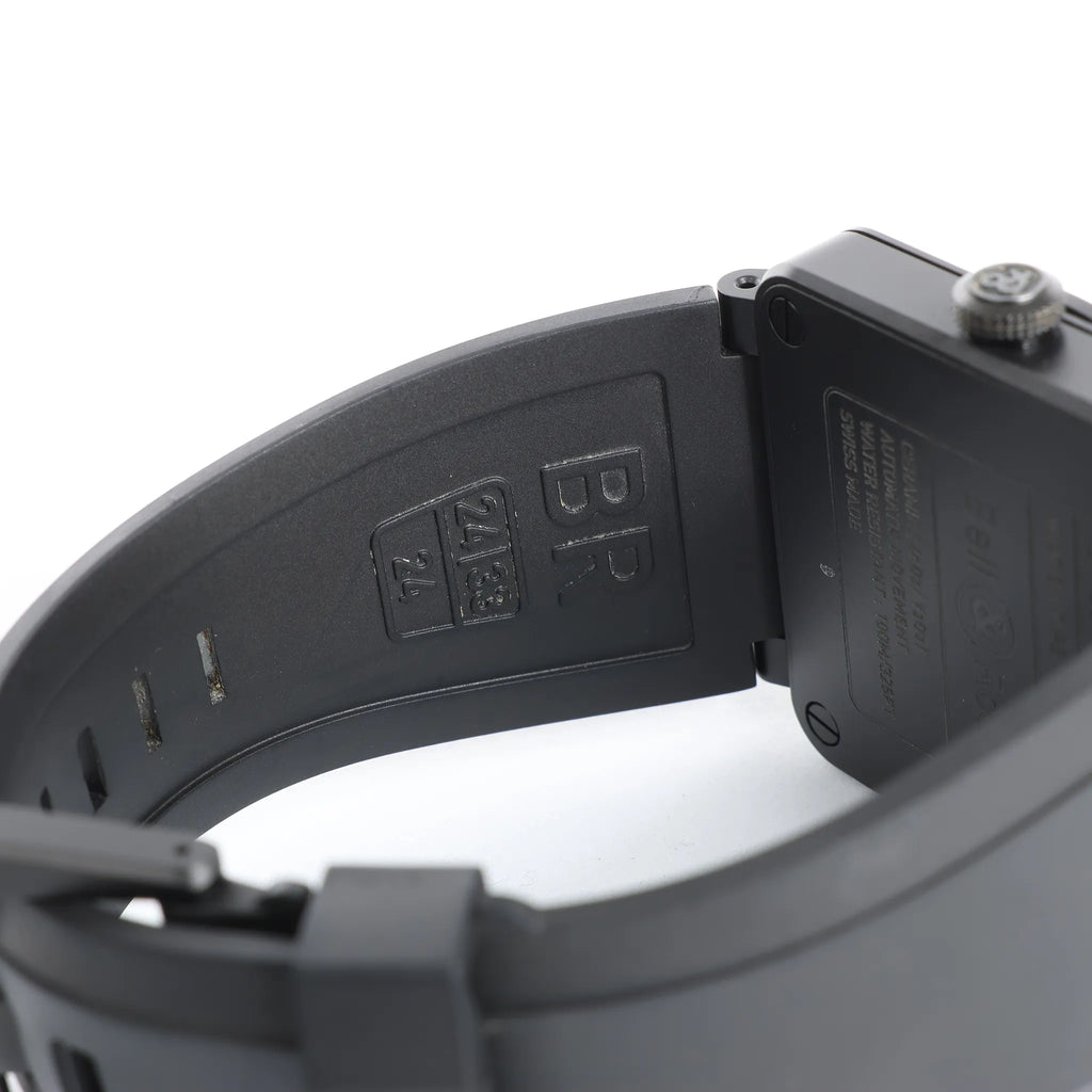 Bell & Ross BR 03-92-CBL Phantom 17101 CE x Rubber AT Watch with Black Dial