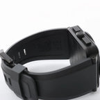Bell & Ross BR03-94-S 05034 SS & Rubber AT Watch with Black Dial