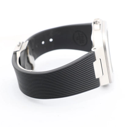 Bell &amp; Ross BR05 1103150 BR05A Edelstahl &amp; Kautschuk AT Schwarzes Zifferblatt Uhr