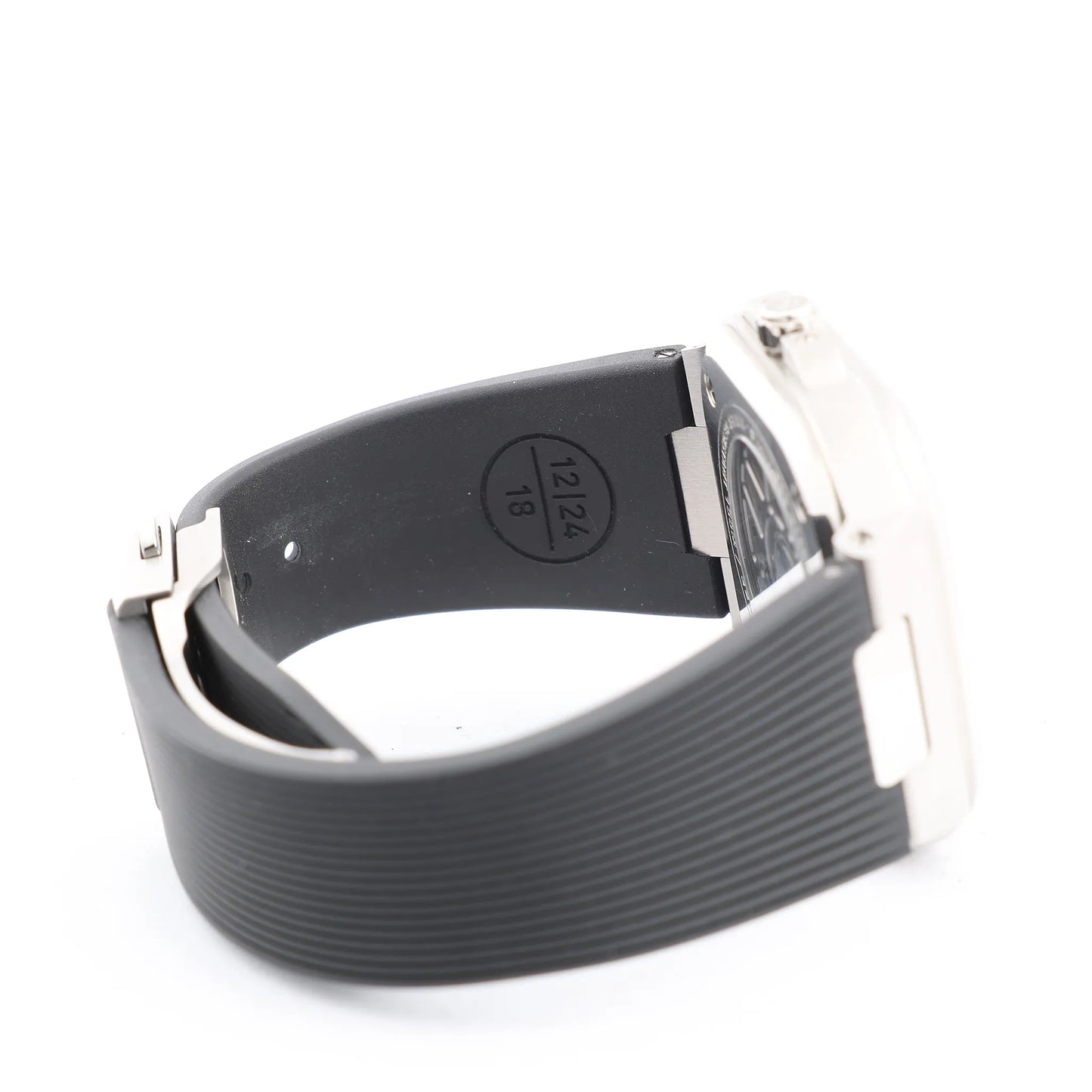 Bell &amp; Ross BR05 BR05A-GR-ST/SRB 1107124 SS &amp; Rubber AT Graue Zifferblattuhr