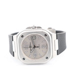Bell & Ross BR05 BR05A-GR-ST/SRB 1107124 SS & Rubber AT Gray-Face Watch
