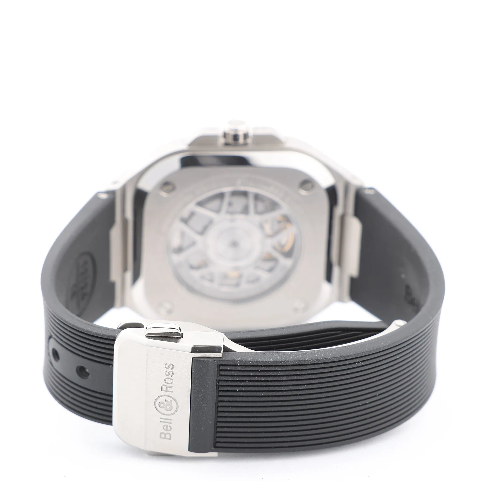 Bell & Ross BR05 BR05A-GR-ST/SRB 1107124 SS & Rubber AT Gray-Face Watch