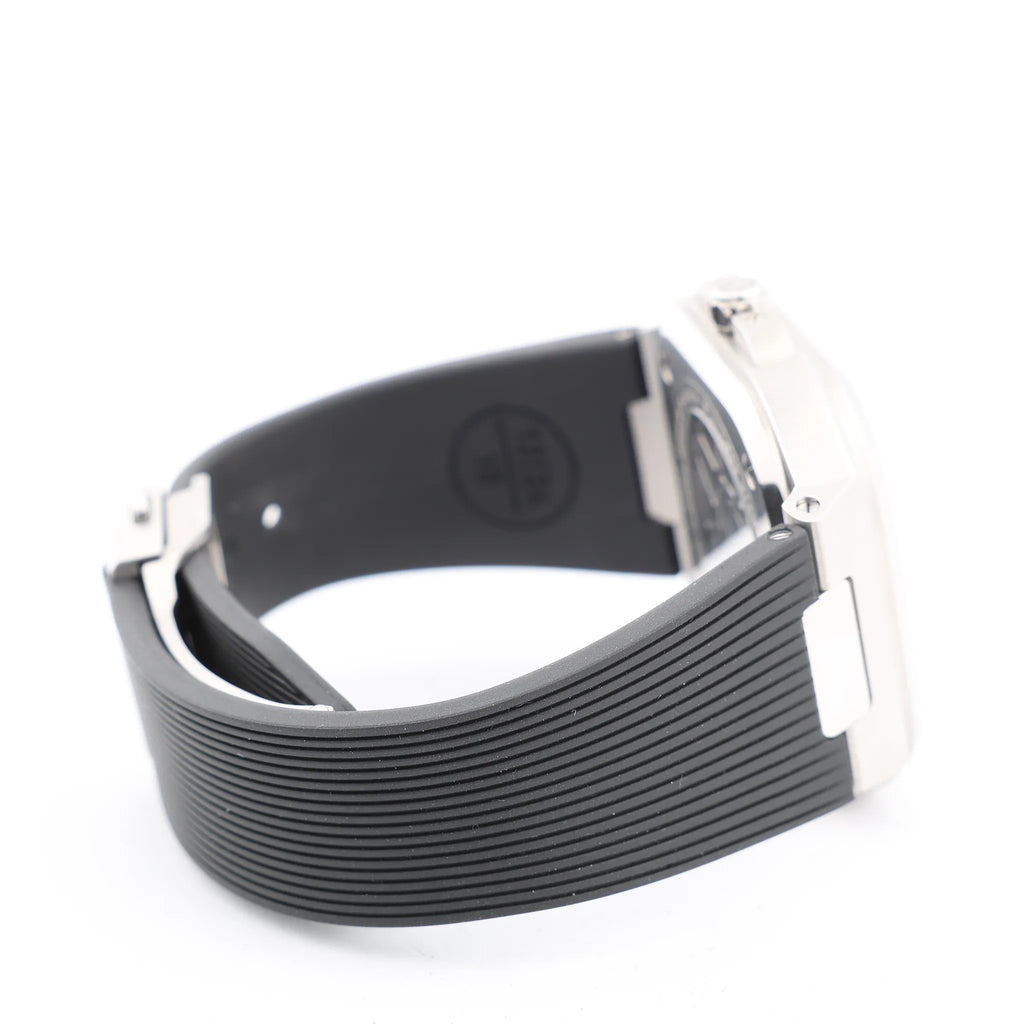 Bell & Ross BR05 BR05A-GR-ST/SRB 1107124 SS & Rubber AT Gray-Face Watch