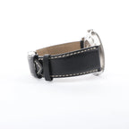 Bell & Ross BRV2-92-S 00371 Reloj Automático de Acero Inoxidable y Cuero con Esfera Negra