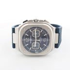 Bell & Ross Instrument Chronograph BR05C-BU-ST/SRB 1201381 SS x Rubber AT Watch with Blue Dial
