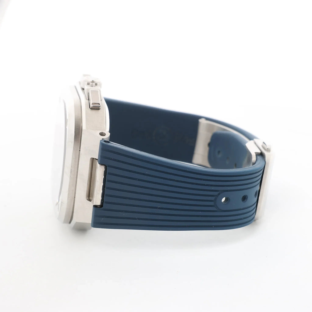 Bell & Ross Instrument Chronograph BR05C-BU-ST/SRB 1201381 SS x Rubber AT Watch with Blue Dial