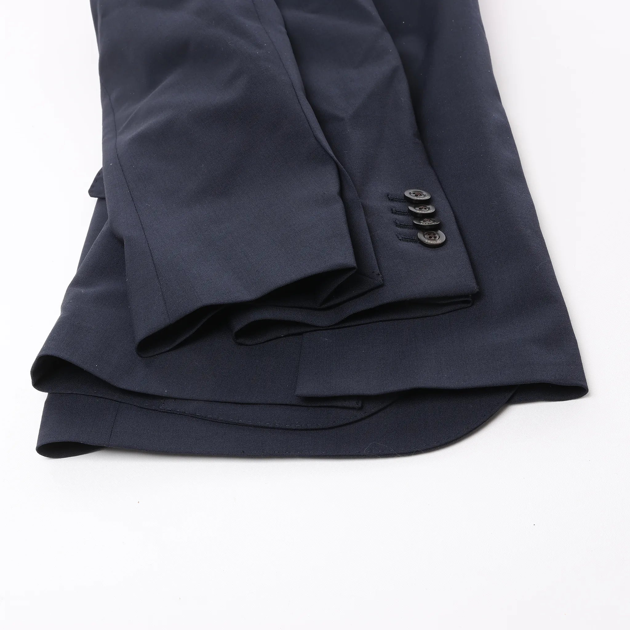 Boglioli Wool Casual Blazer in Navy Blue, Size 50 IT