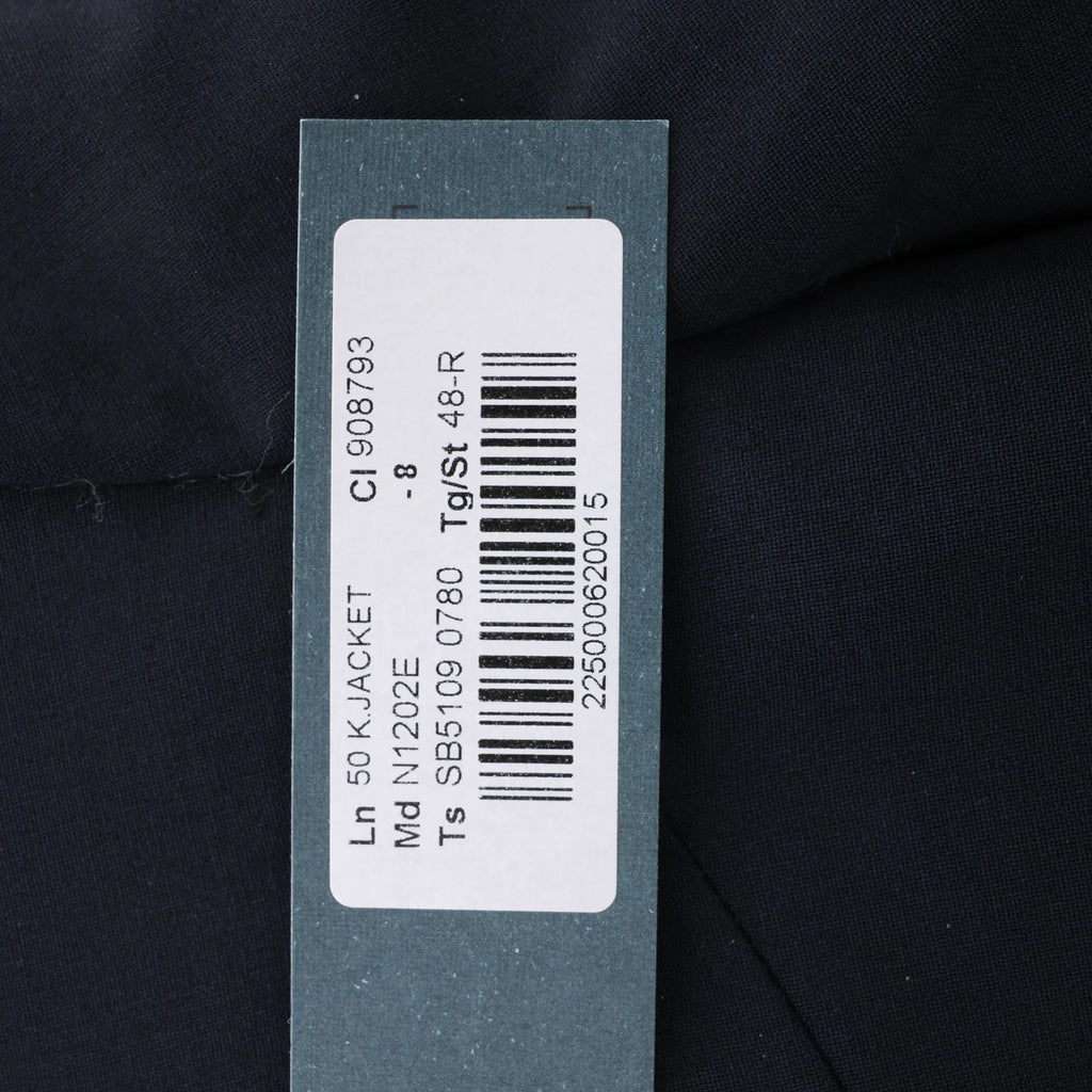 Boglioli Wool Casual Blazer in Navy Blue, Size 50 IT