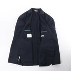 Boglioli Wool Casual Blazer in Navy Blue, Size 50 IT