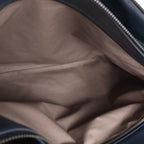 Bottega Veneta Intrecciato Leather 2Way Handbag in Navy Blue