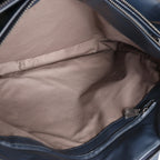 Bottega Veneta Intrecciato Leather 2Way Handbag in Navy Blue