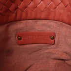 Bottega Veneta Intrecciato Leather Shoulder Bag in Pink