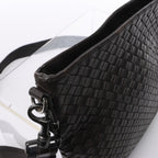Bottega Veneta Nappa Intrecciato VN Crossbody Messenger Bag Brown 276357