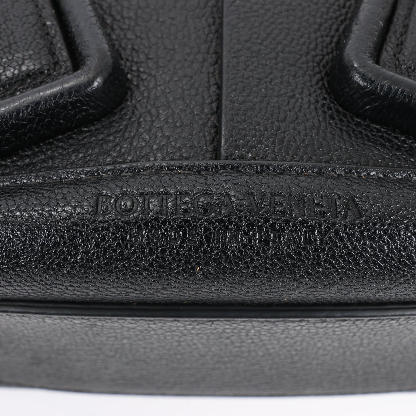 Bottega Veneta Arco Mini Leather Maxi Intrecciato 2Way Handbag in Black