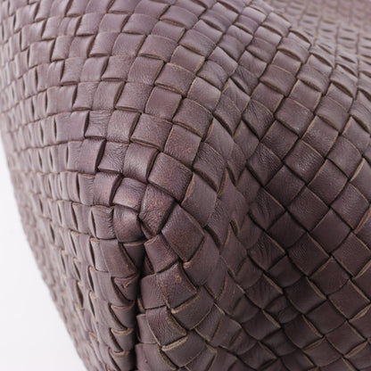 Bottega Veneta Intrecciato Cabat MM Cabas en cuir en vieux rose taupe
