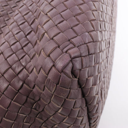 Bottega Veneta Intrecciato Cabat MM Cabas en cuir en vieux rose taupe