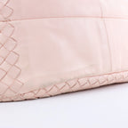 Bottega Veneta Campana Intrecciato Leather Shoulder bag in Pink 125787