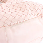 Bottega Veneta Campana Intrecciato Leather Shoulder bag in Pink 125787