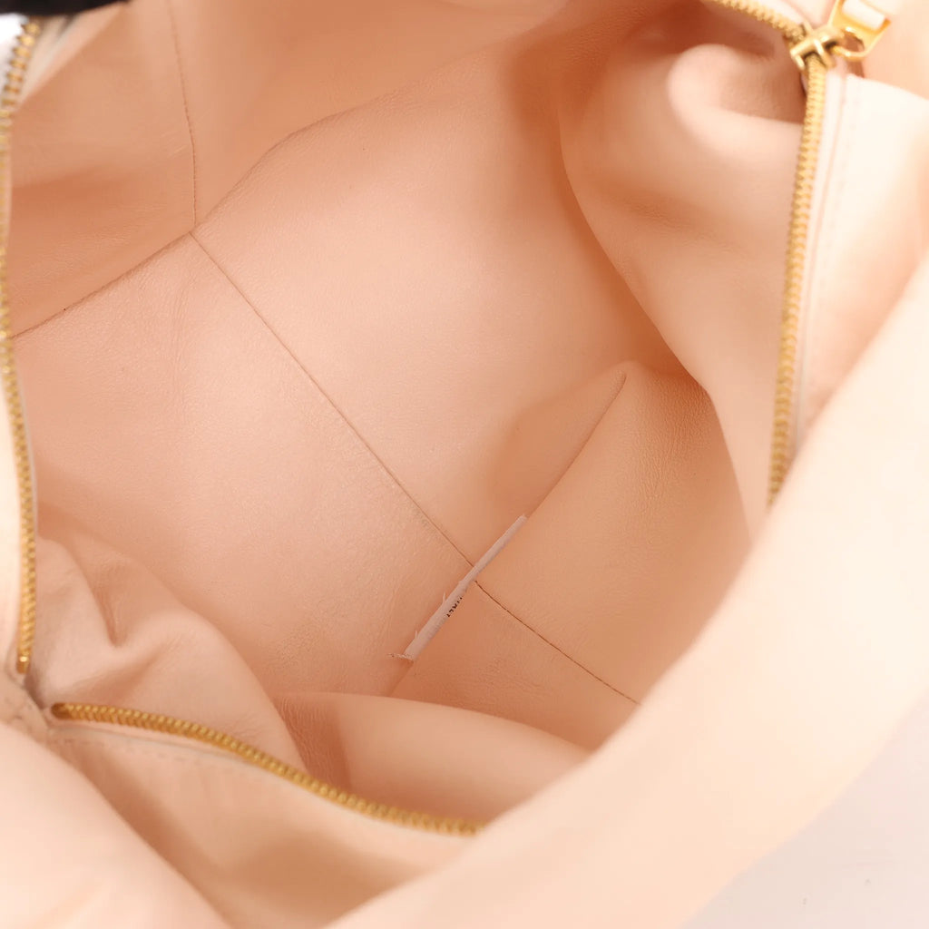 BOTTEGA VENETA Double Knot Mini Leather Handbag in Pink