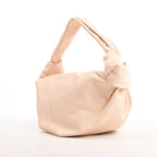 BOTTEGA VENETA Double Knot Mini Leather Handbag in Pink