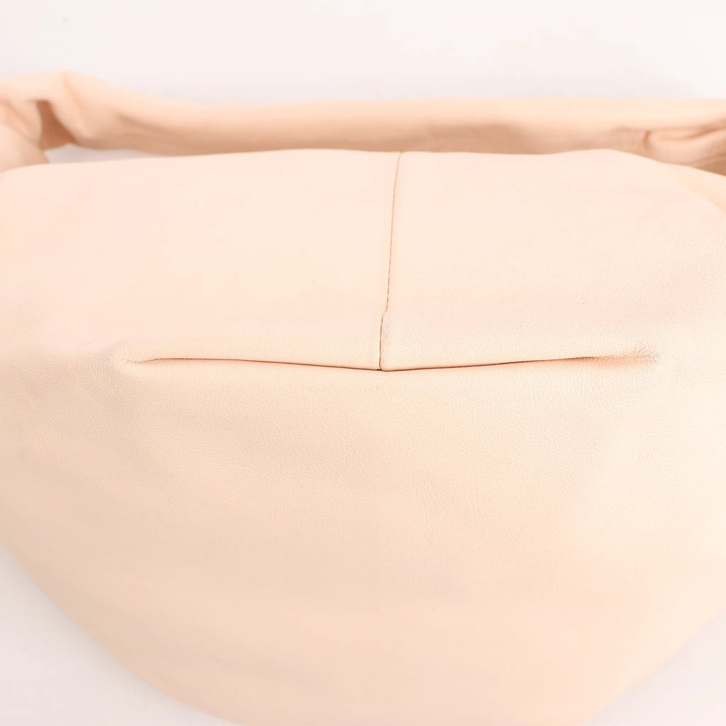BOTTEGA VENETA Double Knot Mini Leather Handbag in Pink