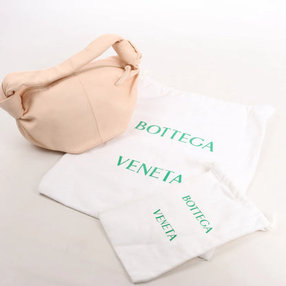 BOTTEGA VENETA Mini-Handtasche aus Leder mit Doppelknoten in Rosa