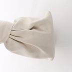 BOTTEGA VENETA Double Knot Mini Leather Handbag in White