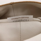 BOTTEGA VENETA Double Knot Mini Leather Handbag in White