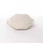 BOTTEGA VENETA Double Knot Mini Leather Handbag in White