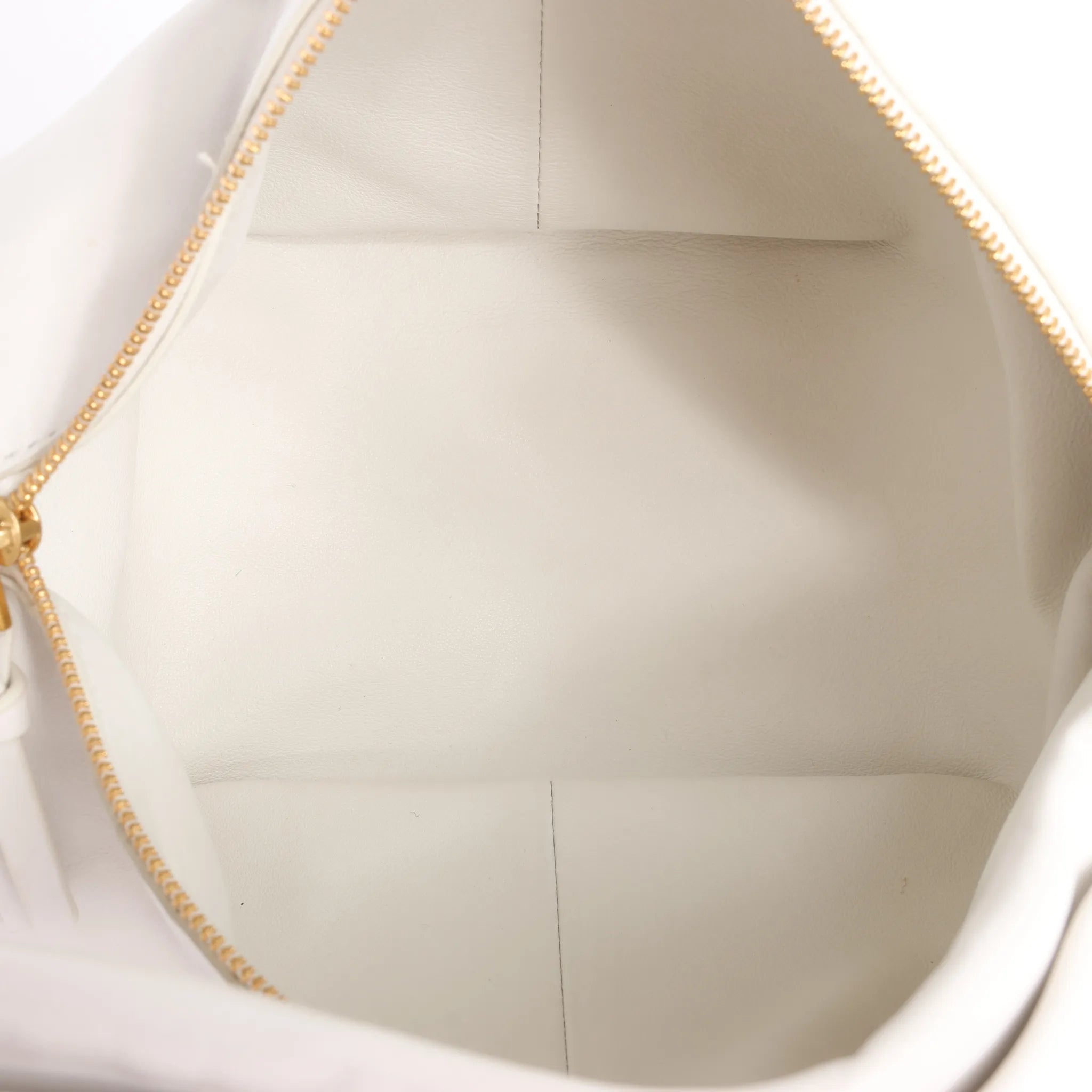 BOTTEGA VENETA Double Knot Mini Leather Handbag in White